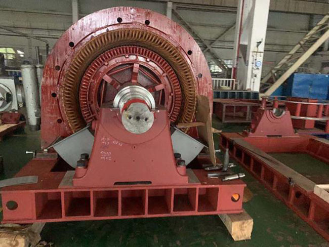 图为西安西玛T系列高压电机照片